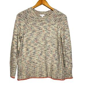 J. Jill Speckled Sweater Tan Womens size XSP